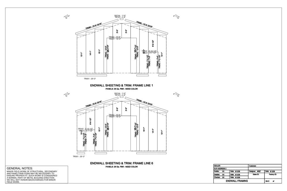 30' x 50' x 12' clear-span steel building package by Hybrid Steel Buildings - photo 6