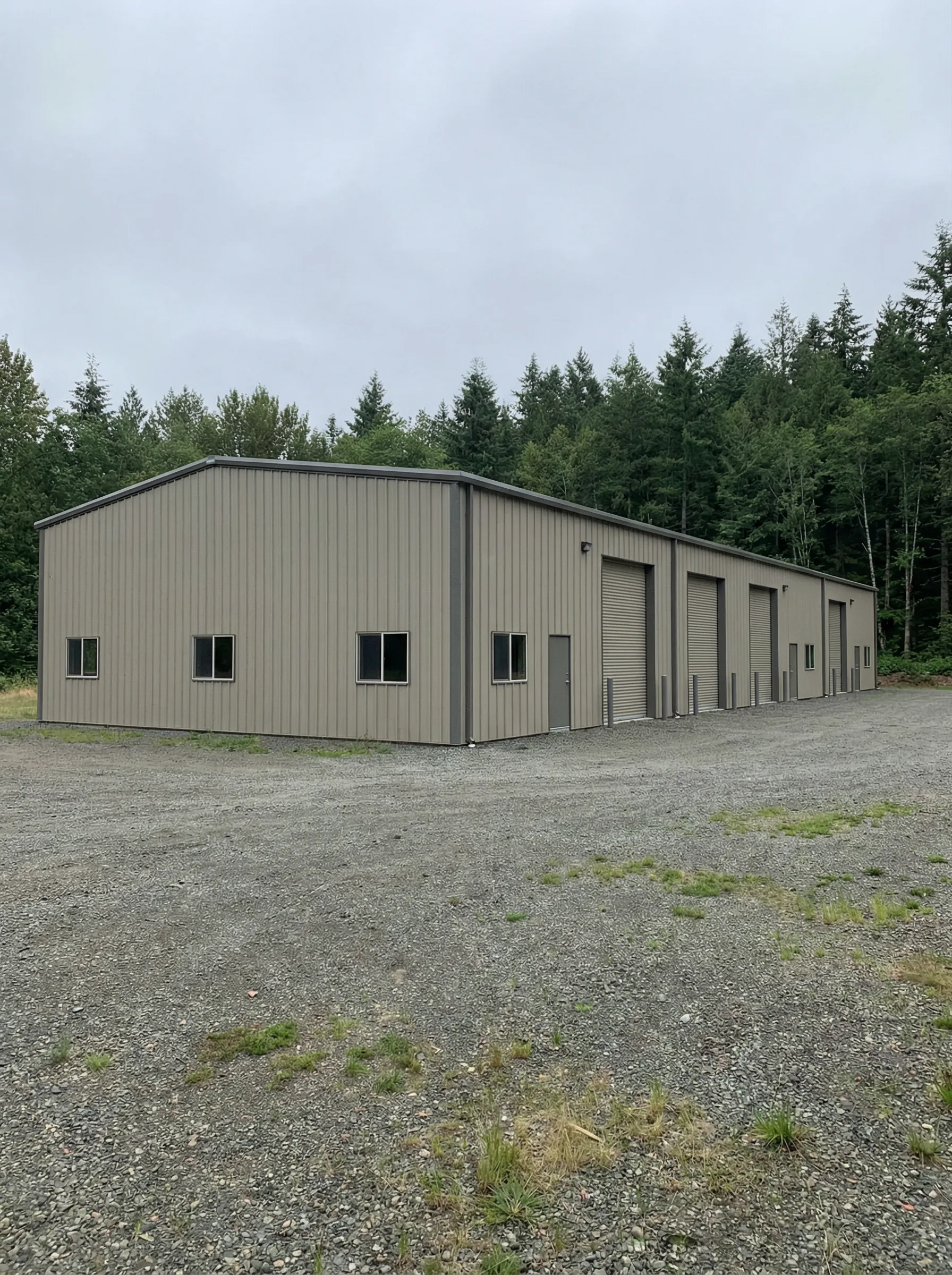 Steel building construction